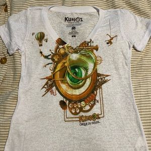 Cirque du Soleil burnout tee